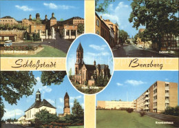 72125908 Bensberg Schloss Bensberg Schloss Str Ev Und Kath Kirche Krankenhaus Be - Bergisch Gladbach