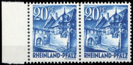 1947, Französische Zone Rheinland Pfalz, 7 PF I, ** - Sonstige & Ohne Zuordnung