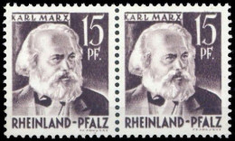 1947, Französische Zone Rheinland Pfalz, 5 Var., ** - Altri & Non Classificati