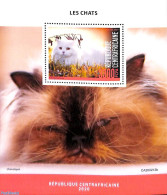 Central Africa 2020 Cats S/s, Mint NH, Nature - Cats - Central African Republic