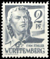 1947, Französische Zone Württemberg, 1 PF IV, ** - Andere & Zonder Classificatie