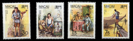 1990, Macau, 640-43, ** - Andere & Zonder Classificatie