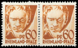 1947, Französische Zone Rheinland Pfalz, 12 PF III, ** - Autres & Non Classés