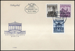 1955, DDR, 504-09, FDC - Other & Unclassified