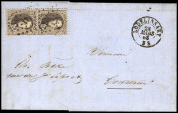 1863, Belgien, 11 B (2), Brief - Andere & Zonder Classificatie