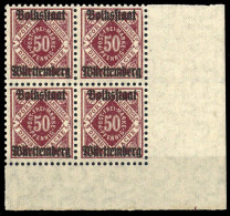 1919, Altdeutschland Württemberg, 143 B (4), ** - Autres & Non Classés