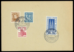 1948, Bizone, 69-72, Brief - Sonstige & Ohne Zuordnung