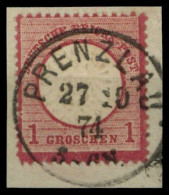 1872, Deutsches Reich, 19, Briefst. - Andere & Zonder Classificatie