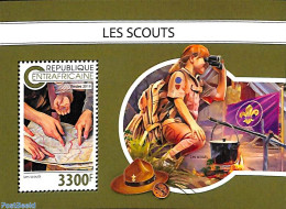 Central Africa 2018 Scouting S/s, Mint NH, Sport - Various - Scouting - Maps - Geography