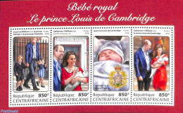 Central Africa 2018 Royal Baby 4v M/s, Mint NH, History - Kings & Queens (Royalty) - Royalties, Royals