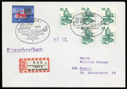 1971, Bundesrepublik Deutschland, 697 A (5) U.a., Brief - Autres & Non Classés