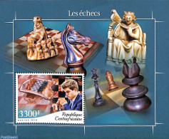 Central Africa 2018 Chess S/s, Mint NH, Sport - Chess - Chess