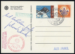 1972, Expeditionen,Himalaya,, Brief - Unclassified