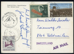 1967, Expeditionen,Himalaya,, Brief - Non Classés