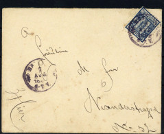 Deutsches Reich Stadtpost, 2, Brief - Privatpost