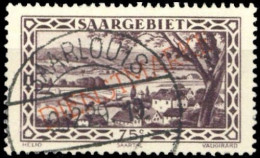 1929, Saar, D 30 III, Gest. - Otros & Sin Clasificación