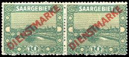 1922, Saar, D 3 VII, ** - Other & Unclassified