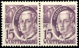 1947, Französische Zone Württemberg, 5 PF III, ** - Andere & Zonder Classificatie
