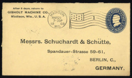 1894, USA, U 116 D, Brief - Altri & Non Classificati