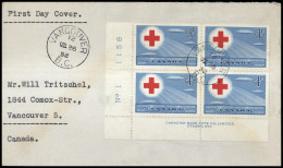 1952, Canada, 271 (4) DZ, FDC - Autres & Non Classés