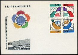 1962, DDR, 901-04, FDC - Andere & Zonder Classificatie