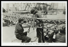 Zeppelin,Zeppelin Sammelbilder,Grossaufnahmen - Zeppelins