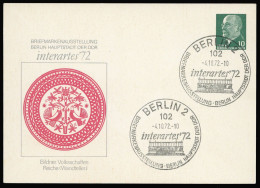 1972, DDR, PP 8/97, Brief - Other & Unclassified