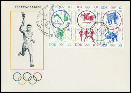 1964, DDR, 1039-44, FDC - Sonstige & Ohne Zuordnung
