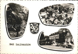 72125117 Bad Salzhausen Teilansichten Heilbad Wasserrad Bad Salzhausen - Altri & Non Classificati