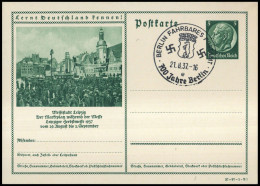 1937, Deutsches Reich, P 238, Brief - Other & Unclassified