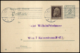 1911, Altdeutschland Bayern, 76 I, P 65/02, Brief - Sonstige & Ohne Zuordnung