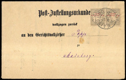 1876, Altdeutschland Bayern, P 6 (2), Brief - Altri & Non Classificati