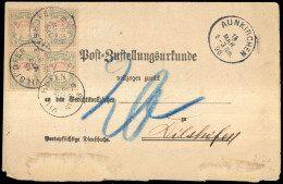 1888, Altdeutschland Bayern, P 11 Bx (4), Brief - Andere & Zonder Classificatie