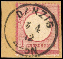 1872, Deutsches Reich, 4 Var., Briefst. - Other & Unclassified