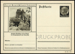 1934, Deutsches Reich, P 236 DP, Brief - Other & Unclassified