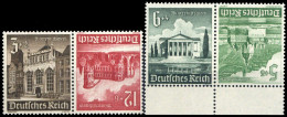 1940, Deutsches Reich, K 37+38, ** - Zusammendrucke