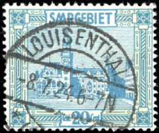 1923, Saar, 99 Var., Gest. - Sonstige & Ohne Zuordnung