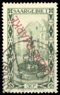 1927, Saar, D 16 IV, Gest. - Sonstige & Ohne Zuordnung