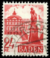 1947, Französische Zone Baden, 8 PF I, Gest. - Sonstige & Ohne Zuordnung