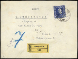 1912, Bosnien Und Herzegowina (Österr.), 72 U.a., Brief - Bosnie-Herzegovine