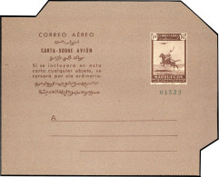 1949, Spanien Post In Marokko, LF 1, Brief - Otros & Sin Clasificación