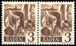 1947, Französische Zone Baden, 2 PF II, ** - Other & Unclassified