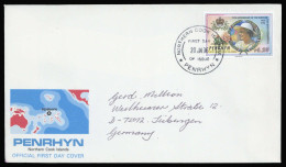 1996, Penrhyn, 583, FDC - Penrhyn