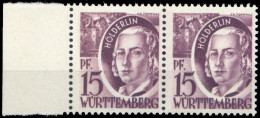 1947, Französische Zone Württemberg, 5 PF III, ** - Otros & Sin Clasificación