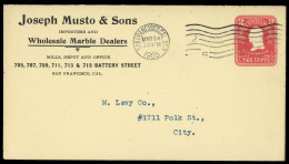 1903, USA, U 127 II B, Brief - Altri & Non Classificati