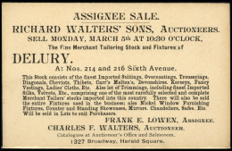 1894, USA, P 12, Brief - Sonstige & Ohne Zuordnung