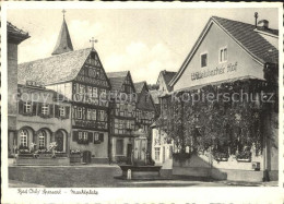 72125089 Bad Orb Marktplatz Brunne Wittelsbacher Hof Fachwerkhaeuser Bad Orb - Bad Orb