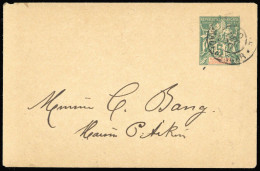 1899, Madagaskar, U 3, Brief - Madagascar (1960-...)