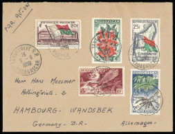 1954, Madagaskar, 424, 443 U.a., Brief - Madagaskar (1960-...)