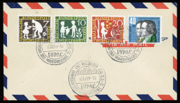 1959, Bundesrepublik Deutschland, 322-25, Brief - Other & Unclassified